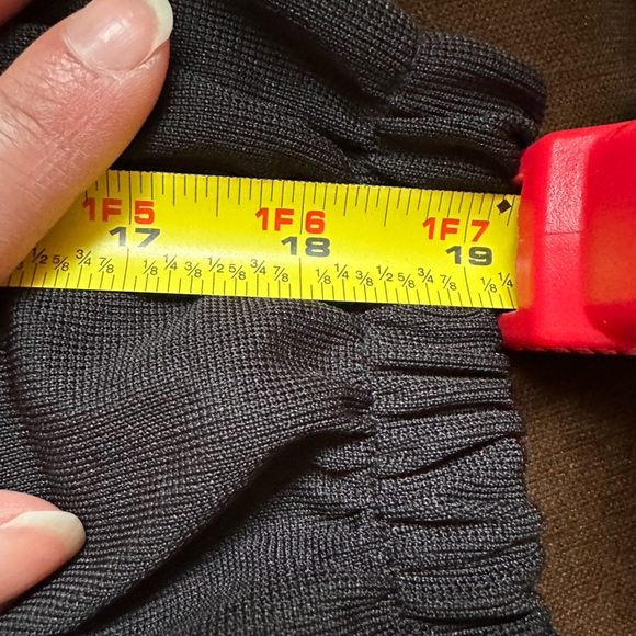 Zara Collections Basic Maxi Dress W Dolman Sleeves Elastic Sleeves & Waist SZ 28 - Picture 12 of 13